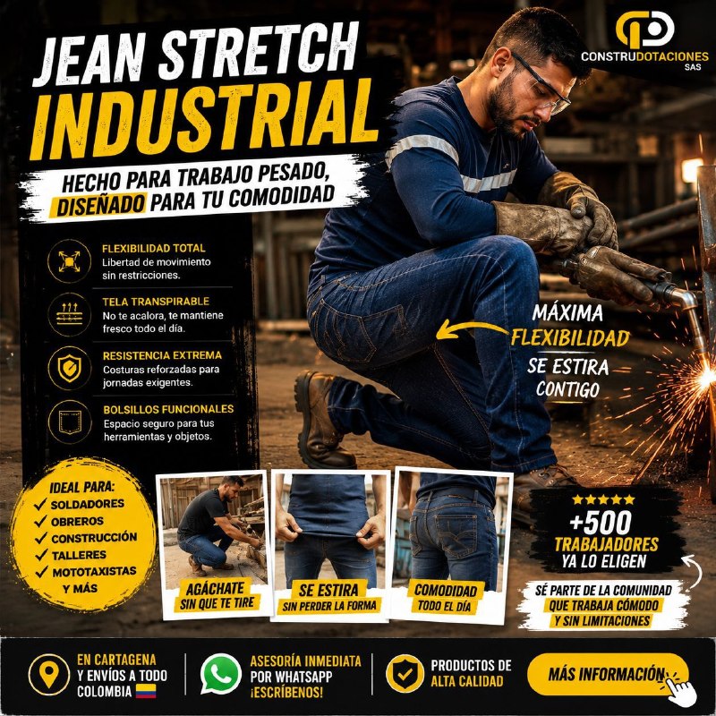 Jean Stretch Industrial